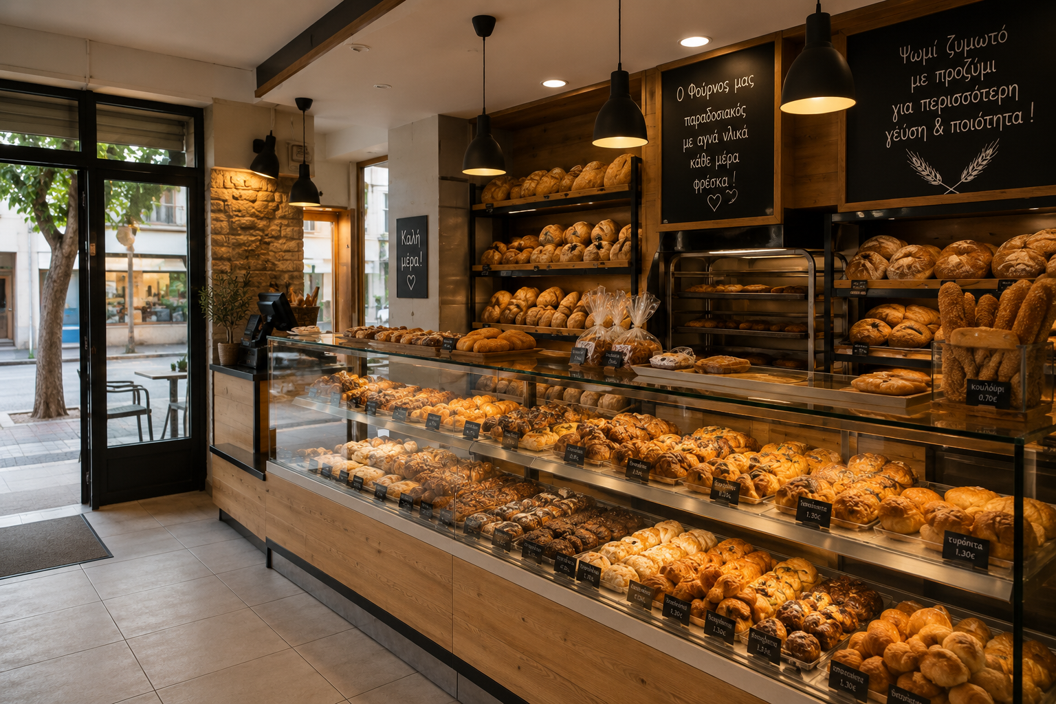 Bakery in Sivota Greece